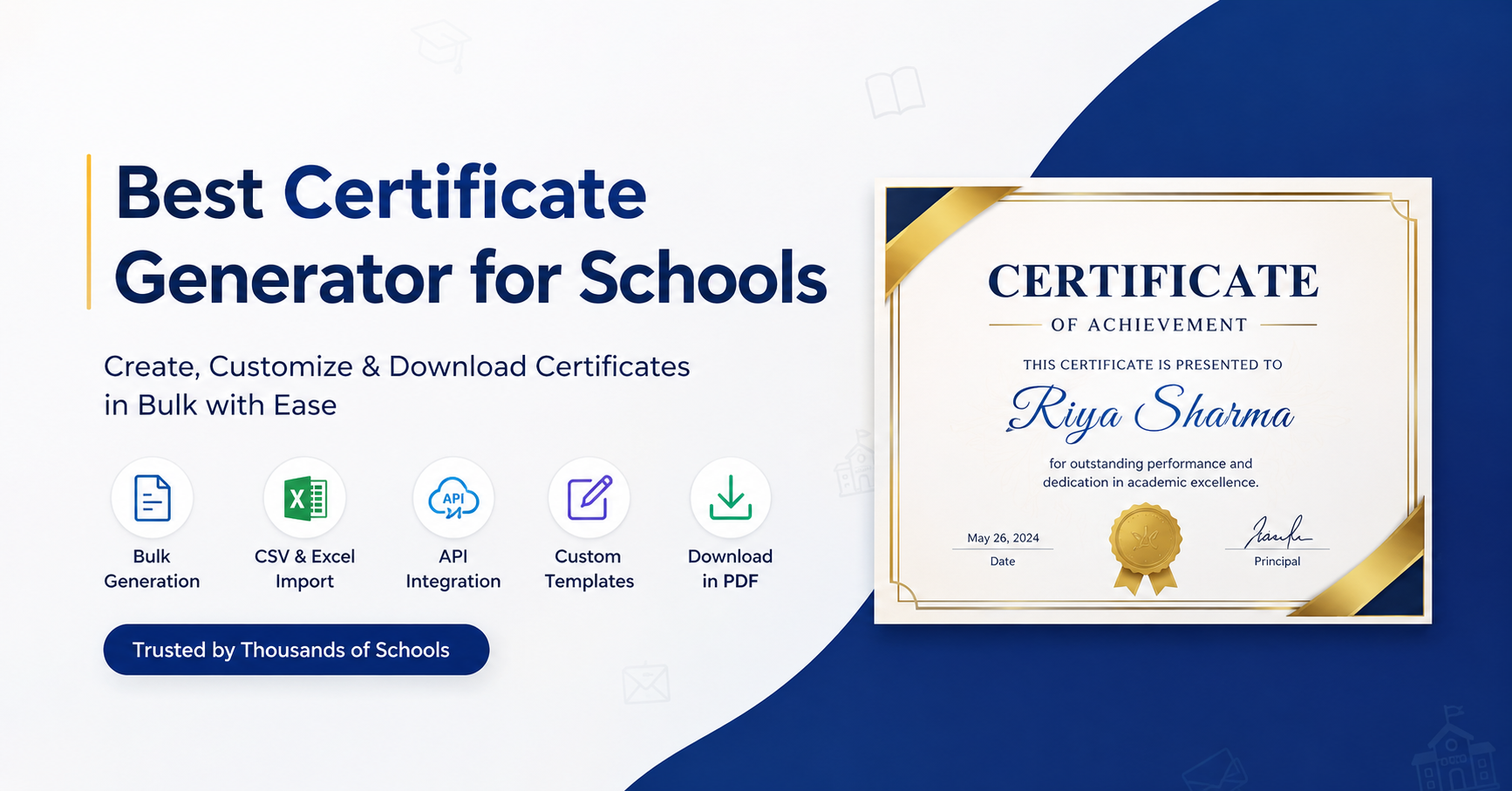 Best Certificate Generator for Schools