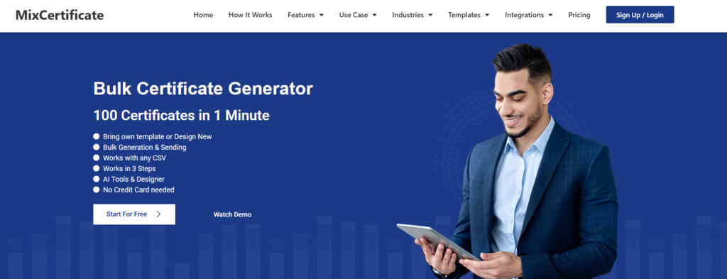 Bulk Certificate Generators