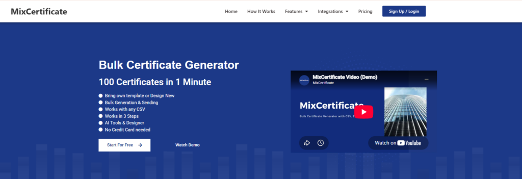 MixCertificate