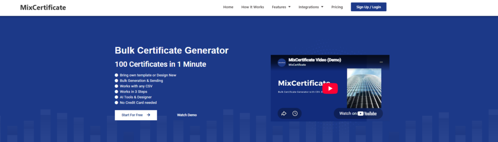 MixCertificate