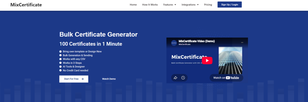 MixCertificate