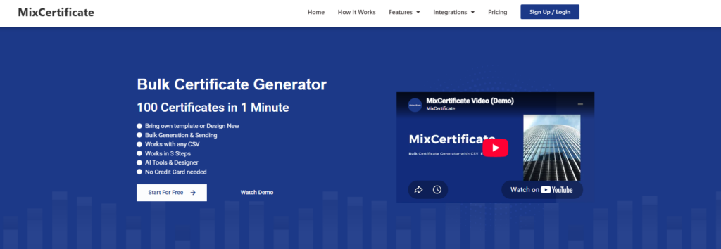 MixCertificate